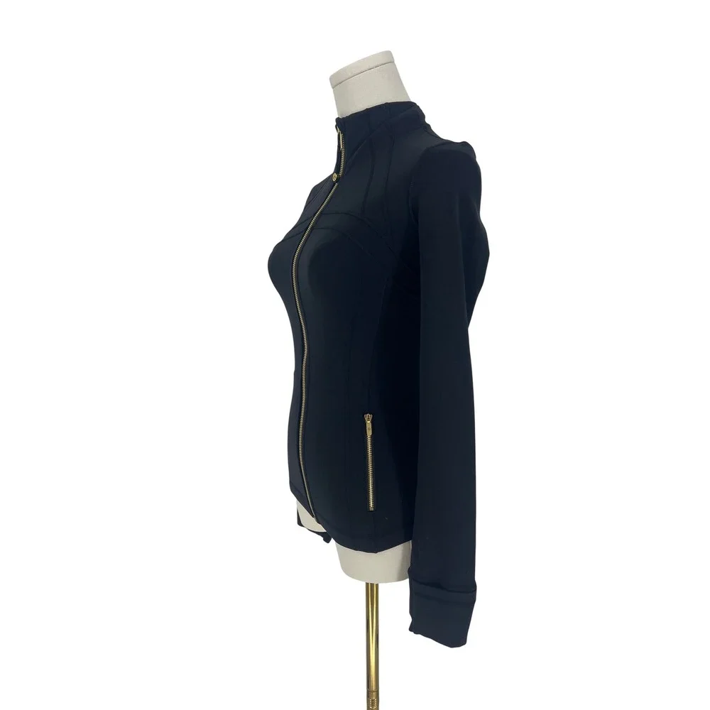 Lululemon Define Jacket Nulu Black Gold First Release Size 2